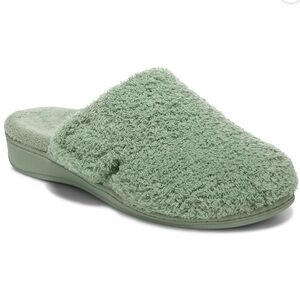 Vionic Gemma Green Orthaheel Orthotic Slipper Women's Size 8